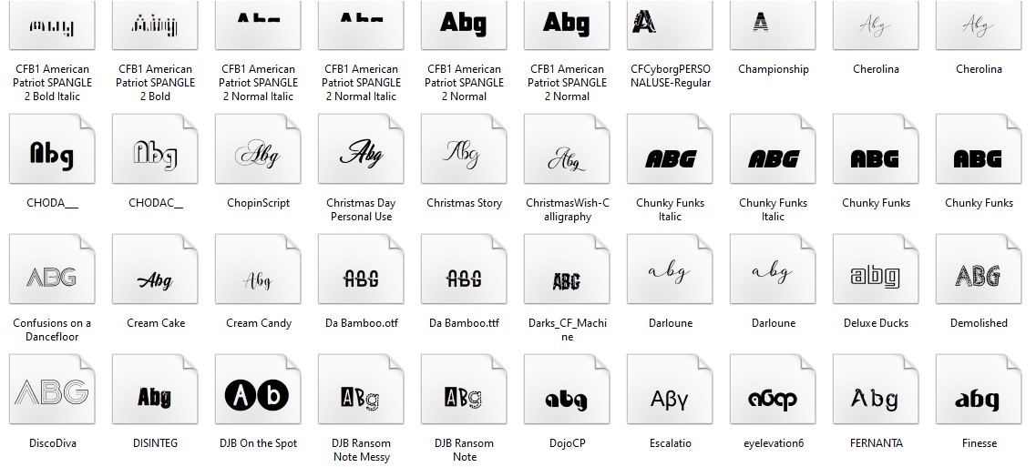 best t shirt fonts