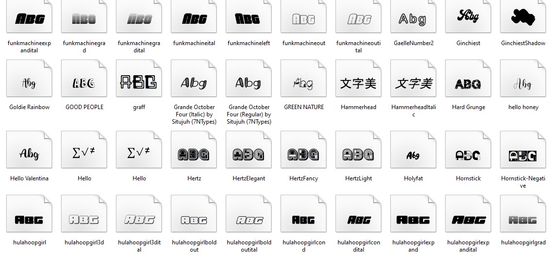best t-shirt fonts