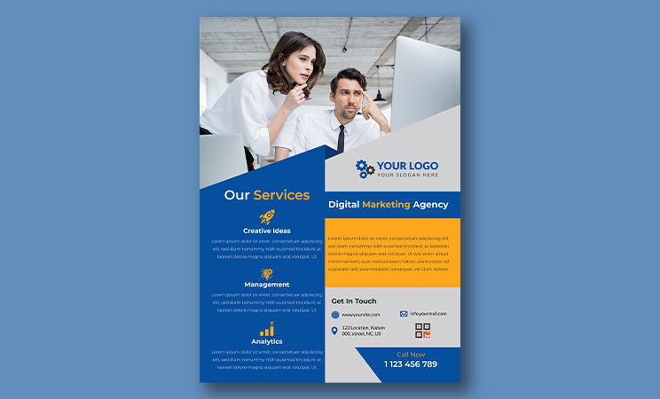corporate flyer