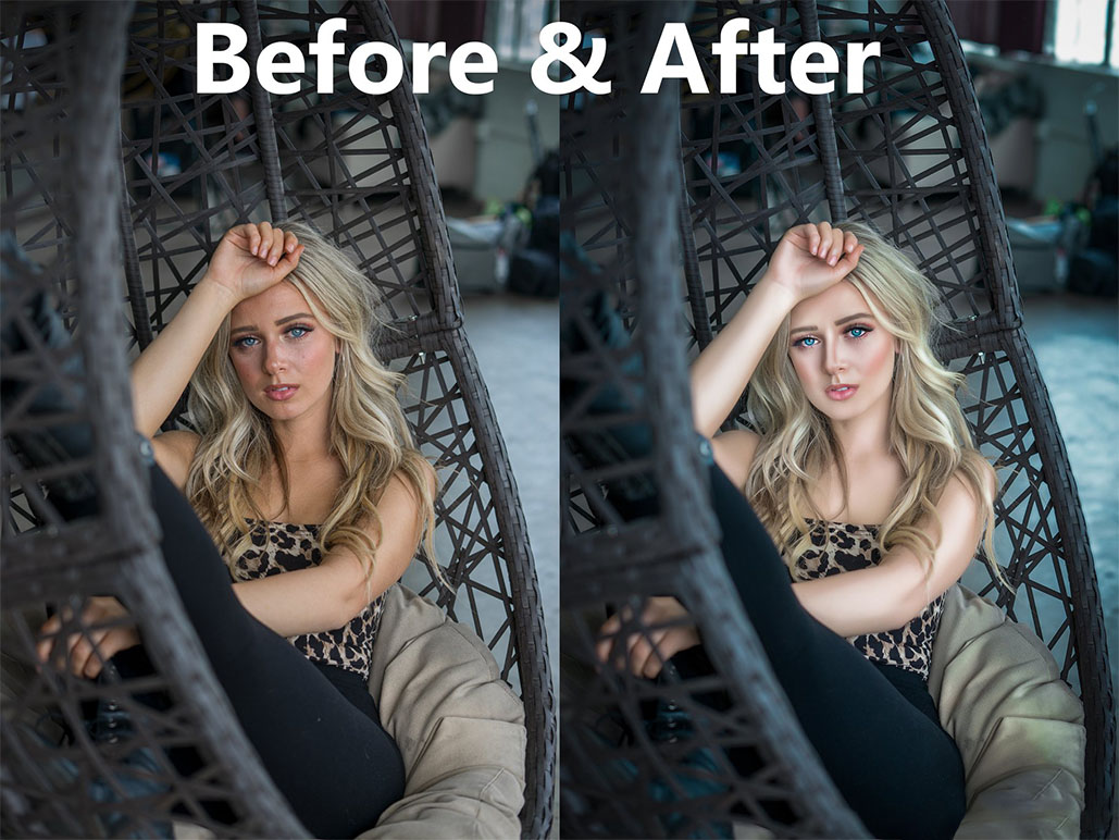High-end retouching