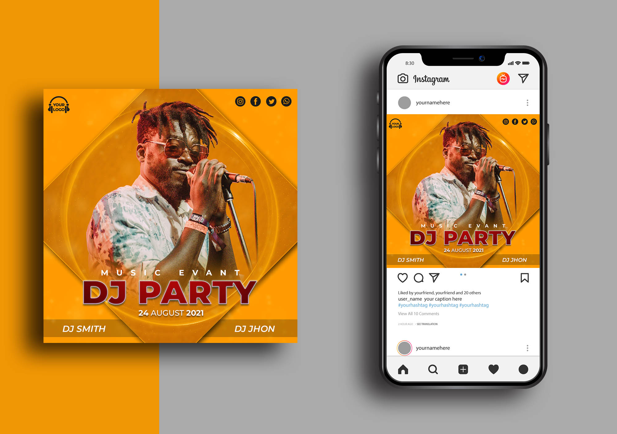 dj flyer