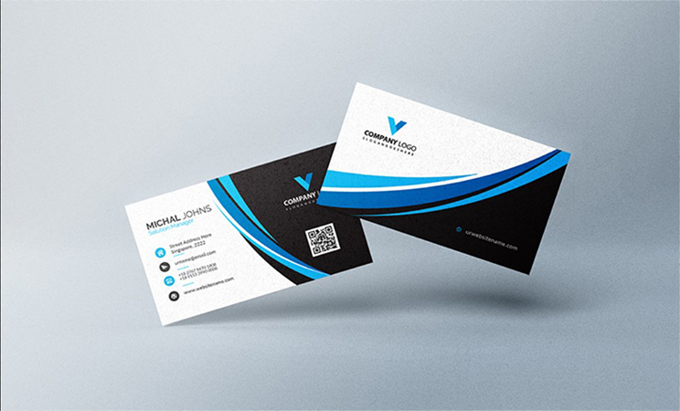 free business card mockup