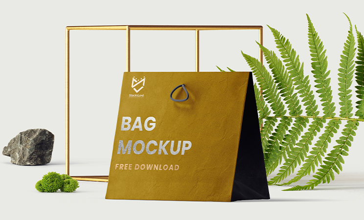 shopping bag mockup