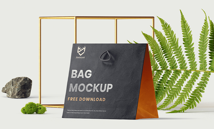 Shopping Bag Mockup PSD Free Download