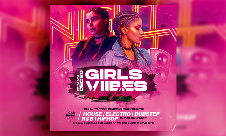 club flyer templates