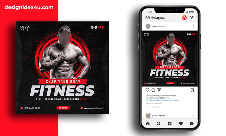 fitness flyer
