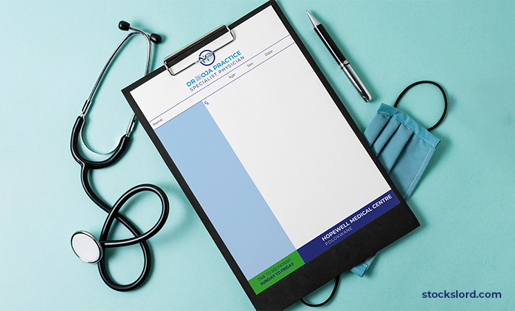 prescription mockup free