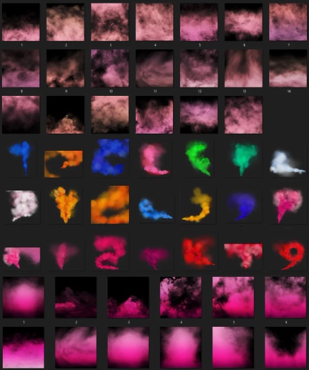 colored smoke