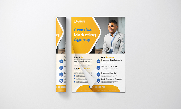 corporate flyer