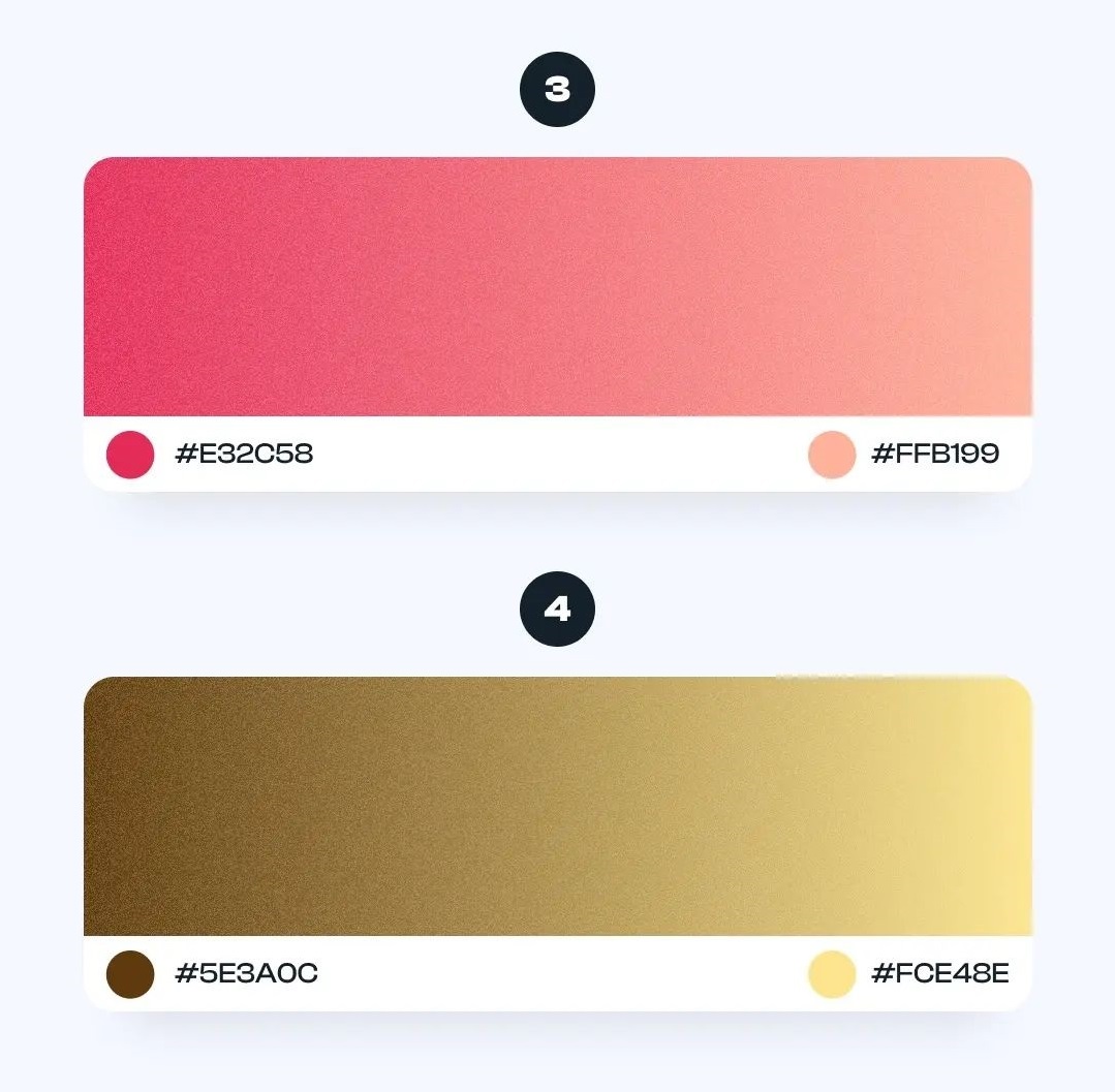 cool color gradients