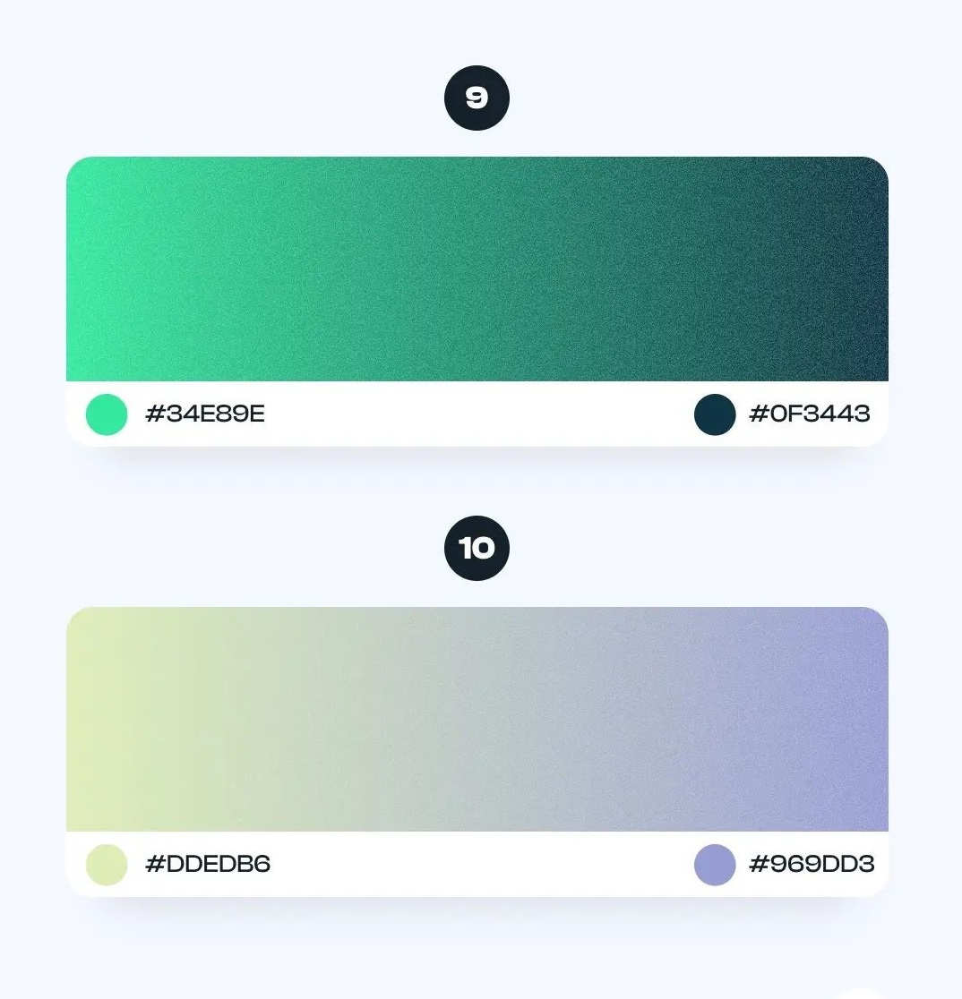 color gradients
