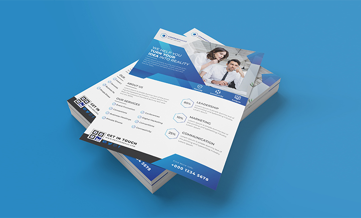 mockup brochure