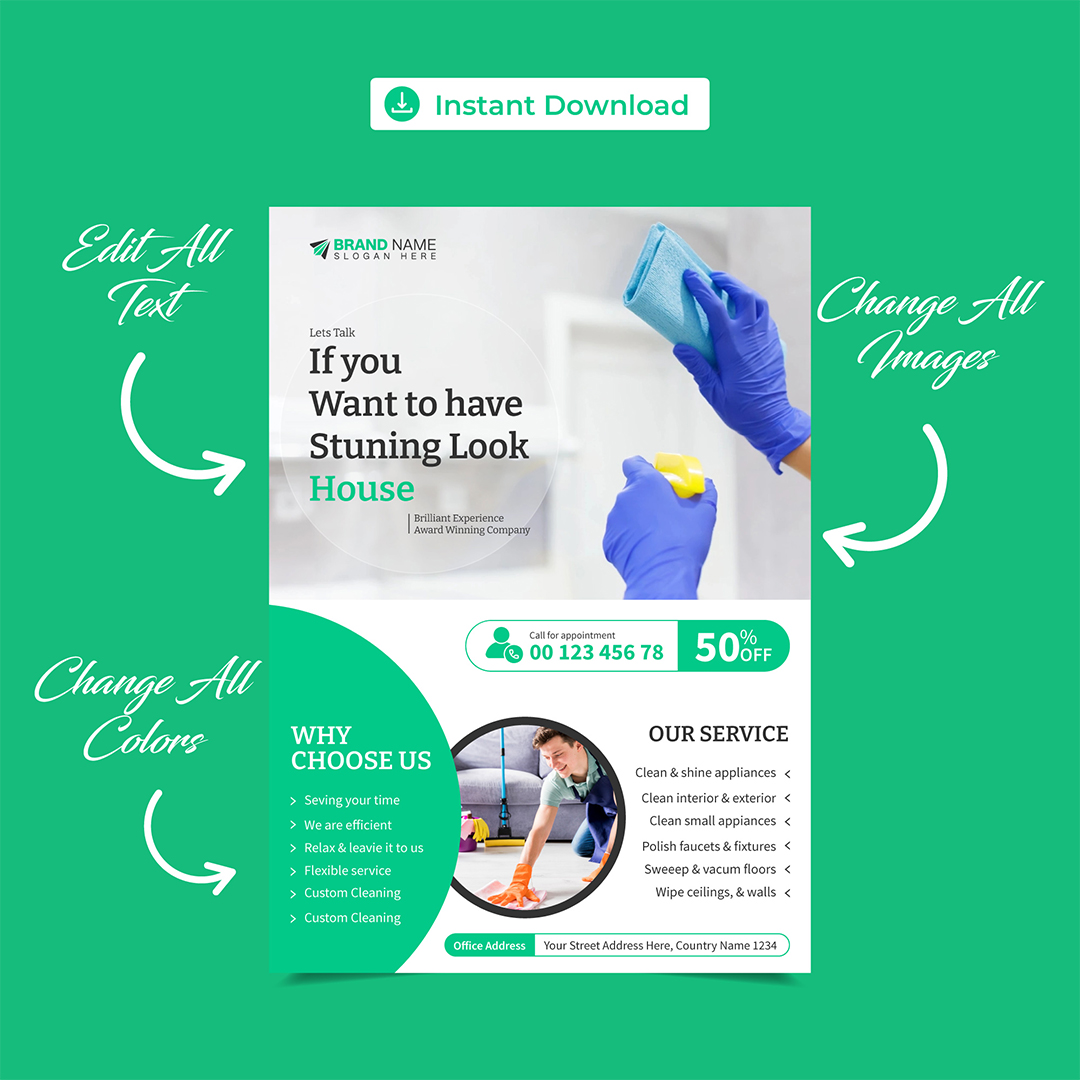 flyer cleaning